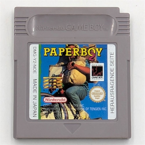 Paperboy 2 - Cartridge - (NOE) - Gameboy Original (B Grade) (Genbrug)